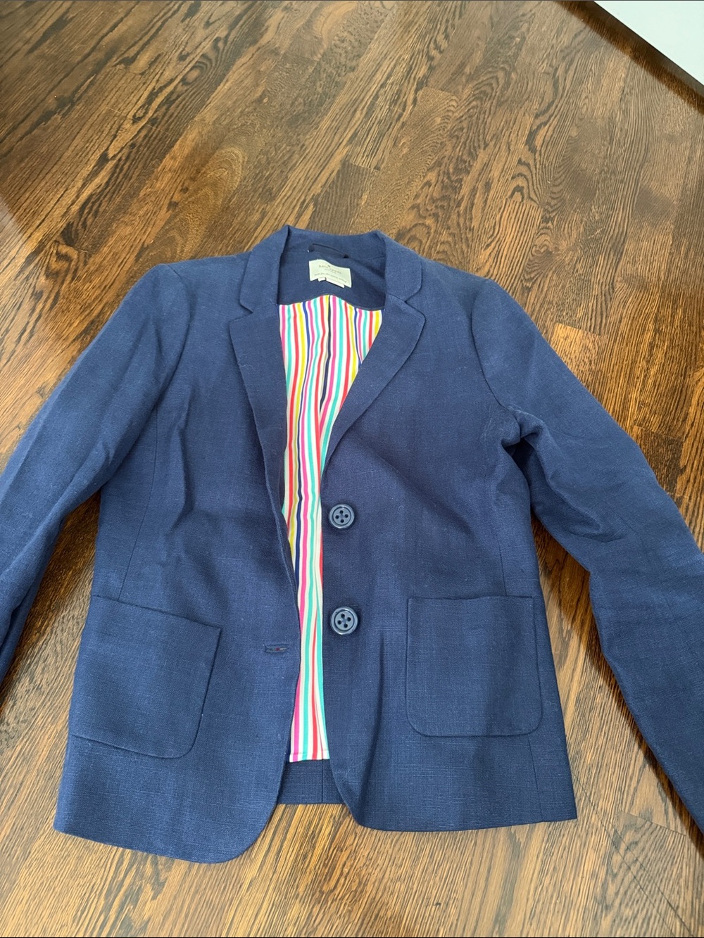 KATE SOADE WOMEN NAVY BLAZER